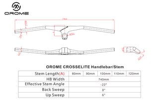 Orome Crosselite Handlebar