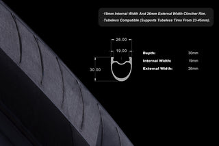Orome Valar TH30 RIM Brake Wheel Set