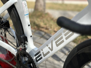 Ready in 2 weeks. Complete Bike. White on White Falath EVO+