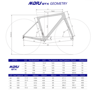 Elves Mori GTX Gravel Frame